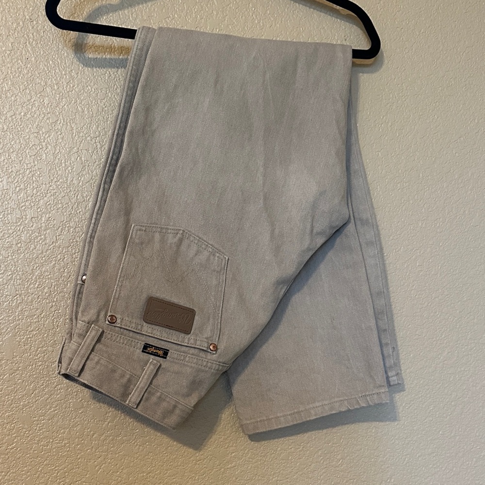 Wrangler Tan Denim Jeans